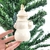 Enfeite Árvore De Natal Boneco Neve Branco 12cm Decoração A - Inigual Decor: Decoração, Presentes e Plantas Artificiais.