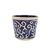 Vaso Decorativo Azul E Branco Grego Cactus 9x10cm P