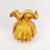 Vaso Murano Trouxinha Ambar 13x12cm Italy - comprar online