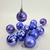 Bola De Natal Azul Escuro Mix 4cm Para Árvore Kit 12pc - Inigual - Loja de Decoração, Plantas Artificiais, Presentes, Utilidades, Mesa Posta e decoração de Páscoa e Natal