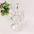 Pote Potiche Transparente 17x8cm Bomboniere De Vidro - comprar online