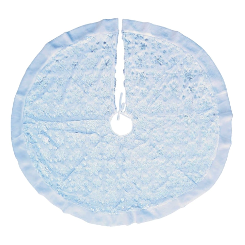 Saia Para Árvore De Natal Branca 120cm Tapete Natalino