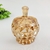 Potiche Mini Pote Ambar Champanhe 12x7cm Decoração 9671 na internet