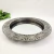 Bandeja Prata Redonda Metal Com Espelho 35cm M - comprar online
