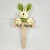 Placa Coelho Verde Feliz Páscoa 23x9x4cm Enfeite De Páscoa - comprar online