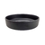 Centro De Mesa Preto Fosco Equibana 8x28cm Vaso Decorativo