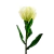 Nix Branca Haste 42x9cm Planta Artificial Flor Permanente