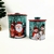 Kit Lata Natalina De Metal 22/17cm Papai Noel Pote - comprar online