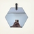 Espelho Decorativo Vidro Fume Hexagonal 22x26cm Com Alça - Inigual - Loja de Decoração, Plantas Artificiais, Presentes, Utilidades, Mesa Posta e decoração de Páscoa e Natal