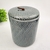 Pote Potiche Azul Acinzentado Decorativo 16x12cm G na internet