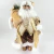 Papai Noel Luxo Dourado Boneco De Natal Decorativo - loja online