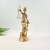 Dama Da Justiça Dourada 30x8cm Estátua Decorativa - Inigual - Loja de Decoração, Plantas Artificiais, Presentes, Utilidades, Mesa Posta e decoração de Páscoa e Natal