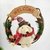 Guirlanda de Natal Boneco de Porco Espinho Luxo 37x37x12cm - comprar online