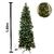 Árvore De Natal 180x70cm Verde Slim Com Pisca De Led - Inigual - Loja de Decoração, Plantas Artificiais, Presentes, Utilidades, Mesa Posta e decoração de Páscoa e Natal