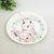 Kit 6 Prato De Sobremesa Coelho Rosa 19cm Mesa Posta Páscoa - Inigual - Loja de Decoração, Plantas Artificiais, Presentes, Utilidades, Mesa Posta e decoração de Páscoa e Natal
