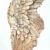 Imagem do Escultura Asa De Anjo Decorativa Estatueta Rústica Marrom