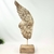 Escultura Asa De Anjo Decorativa Estatueta Rústica Marrom - Inigual - Loja de Decoração, Plantas Artificiais, Presentes, Utilidades, Mesa Posta e decoração de Páscoa e Natal