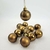 Bola De Natal Bronze Mix 4cm Para Árvore Kit 12pc - Inigual - Loja de Decoração, Plantas Artificiais, Presentes, Utilidades, Mesa Posta e decoração de Páscoa e Natal