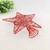 Ponteira De Árvore De Natal Estrela Vermelha 25x23x5cm - Inigual - Loja de Decoração, Plantas Artificiais, Presentes, Utilidades, Mesa Posta e decoração de Páscoa e Natal