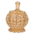 Potiche Mini Pote Ambar Champanhe 12x7cm Decoração 9671