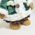 Urso Fêmea Natalino Verde 29x22x17cm Enfeite De Natal - loja online