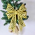 Laço Dourado Para Árvore De Natal 23x16cm Penduricalho - comprar online