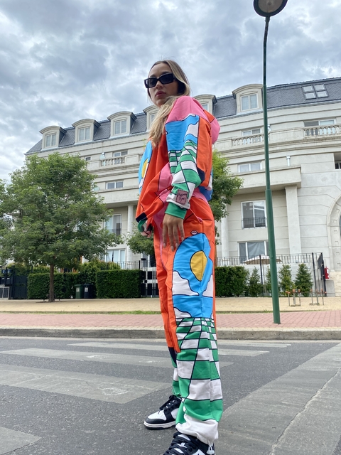Pant Oversize Rainbow