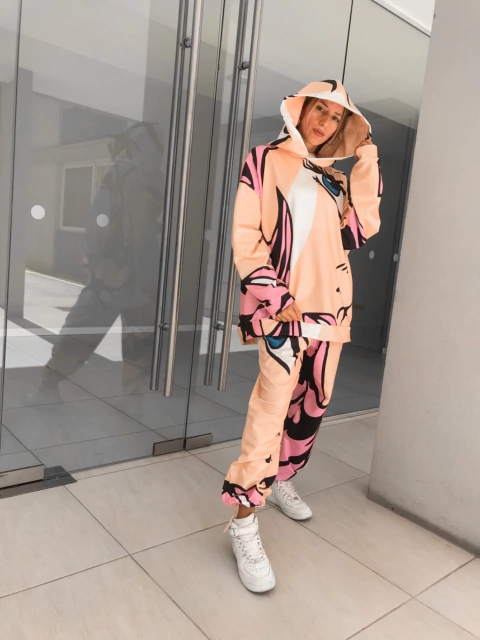 Pant Comics Oversize Pink