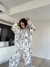 Conjunto Oversize Galaxy White