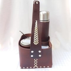 Imagen de BM2 - Bolso Matero tipo Canasta de Cuero