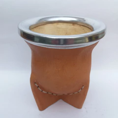 M28 - Mate Camionero de Calabaza forrada. - Tienda Matera