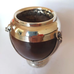 Imagen de M45 - Mate Torpedo Criollo de Calabaza y Alpaca