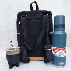 SM63 - Set Mochila/Morral matero con termo Coleman y mate Imperial - comprar online