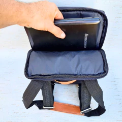 SM92 - Set de Mate con Mochila Cordura/Cuero porta notebook - comprar online