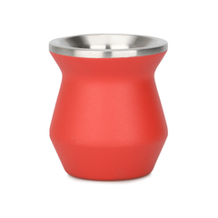 M61 - Mate COLEMAN 220 ml de acero ROJO - Tienda Matera