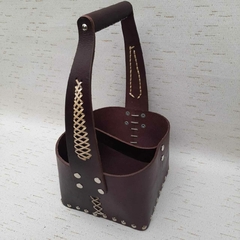 BM2 - Bolso Matero tipo Canasta de Cuero