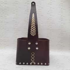 BM2 - Bolso Matero tipo Canasta de Cuero - comprar online