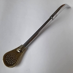 B8 - Bombilla Pico de Loro Acero Filtro Bronce