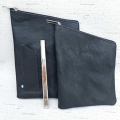 Y4 - Kit Yerbera y Azucarera de Cuero con Bombilla - tienda online