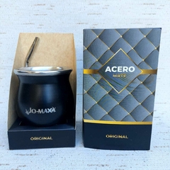 OF34 - Pack 40 kits Mate de Acero + Bombilla + Estuche - comprar online