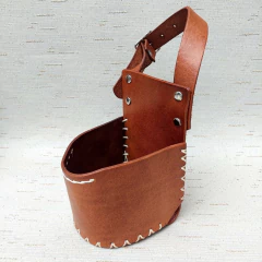 BM31 - Porta Mate de Cuero para el Automovil - Tienda Matera