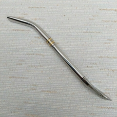 B23 - Bombilla de acero pico de loro con anillos de bronce - comprar online