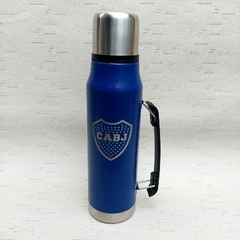 T24 / Termo de Acero azul 1 litro Boca Juniors - comprar online