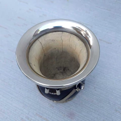 M53 - Mate Camionero Criollo de Calabaza y Alpaca - Tienda Matera