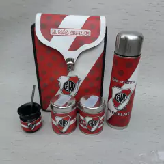 SM27 / Set de Mate Club River Plate - Tienda Matera
