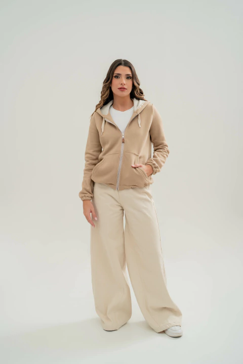 Campera Beige Luna