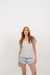 Remera Teodora - Gris Melange - comprar online