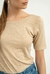 Remera Magnolia - Beige - La Argentina
