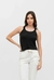 Musculosa Roma - Negro - comprar online