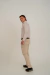 Camisa Teodoro 04 Rayas beige - La Argentina